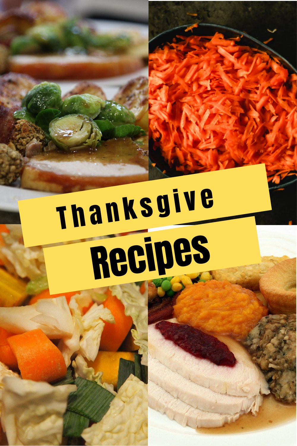 4 Thanksgive recipes with easy & delicious method